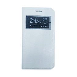 Capa flip para Smasung Galaxy J1 2016 Branco Capa flip para Smasung Galaxy J1 2016 Branco